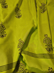 Unstitched Block Printed Shirt Made on a Material of your Specification