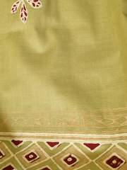 Unstitched Block Printed Shirt Made on a Material of your Specification