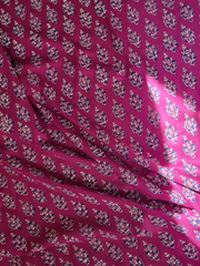 Unstitched Block Printed Shirt Made on a Material of your Specification