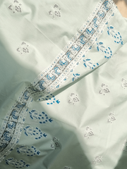 Unstitched Block Printed Shirt Made on a Material of your Specification