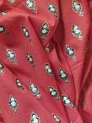 Unstitched Block Printed Shirt Made on a Material of your Specification