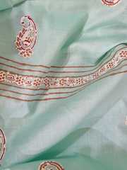 Unstitched Block Printed Shirt Made on a Material of your Specification