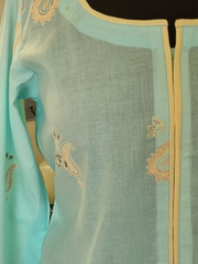 Unstitched Block Printed Shirt Made on a Material of your Specification