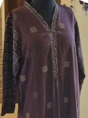 Unstitched Block Printed Shirt Made on a Material of your Specification
