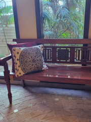 Block Printed Cotton Cushion Cover